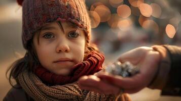 The spirit of giving and kindness is in full swing as many participate in charitable acts donating time and resources to those in need during the holiday season photo