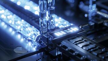 A closeup of a blockchain security token being inserted into a computer granting authorized access to the system photo