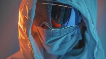 A magnified look at a UV monitor designed to be worn on the clothing with a wireless connection to a smartphone app for personalized sun protection recommendations photo