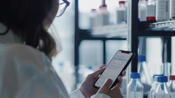 A smartphone notification pops up informing a participant of a new clinical trial that has been identified for them by an AI system based on their genetic and health profiles photo
