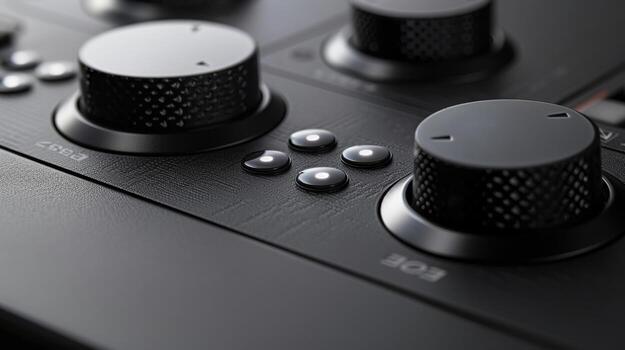 A closeup of the radios buttons making it easy to navigate through different settings and options photo