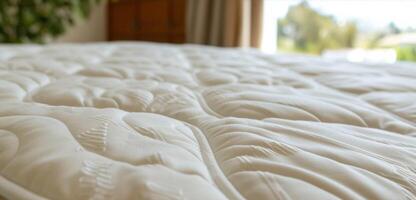 An image of the elastic corners of the mattress pad ensuring a snug and secure fit on any mattress size photo
