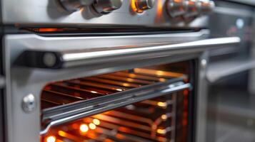Closeup of the safety features including tipover and overheating protection for worryfree operation photo