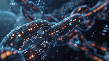 A snapshot of a digital ledger on the blockchain platform showing how all consent information is recorded and can be easily tracked and verified by authorized parties photo