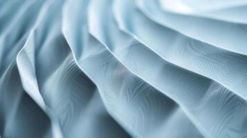 A closeup of a pleated window shade showcasing its neat folds and smooth uniform appearance photo