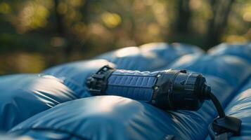 A detailed look at a durable and heavyduty air pump built to last for multiple uses and provide reliable performance for all your air mattress inflation needs photo