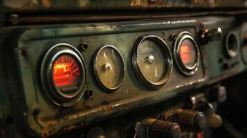 The temperature gauge on the control panel shows that the heater is set to a warm and cozy 75 degrees photo
