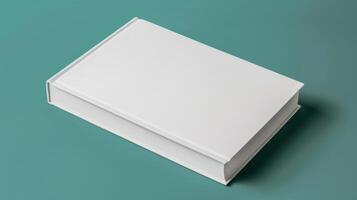 This book mockup features a classic and timeless design with a simple yet captivating cover and layout photo