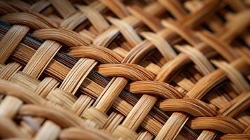 The intricate pattern of a woven basket, symbolizing the strength and balance found in the daily routines and rhythms of a committed relationship. photo