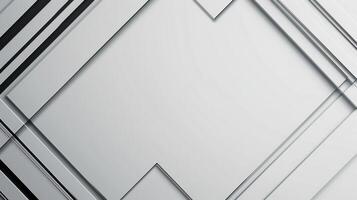 Keep it clean and simple with this modern license plate design featuring a white background with a thin black border and subtle geometric accents photo