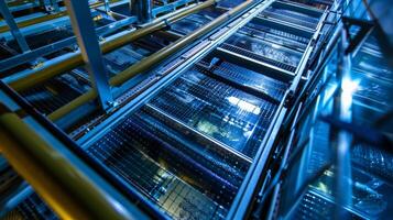 A stateoftheart solarpowered facility utilizes advanced technology to efficiently process biofuel crops grown in arid regions reducing the need for traditional fossil fuels. photo