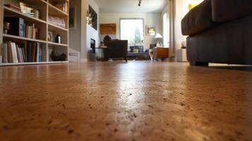 As I entered the room my footfalls were muffled by the cork flooring. The soft surface gave a slight cushion to each step providing a quiet and peaceful atmosphere in the otherwise photo