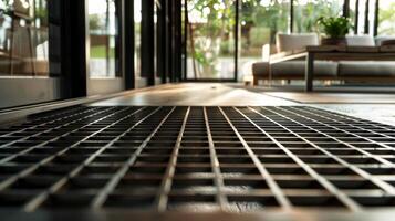 Customizable and versatile The metal grating can be customized to fit any space and design aesthetic. It can be into different shapes and sizes and even painted or coated with different photo