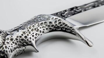 The knuckles are strong and defined with subtle curves and sharp edges. photo