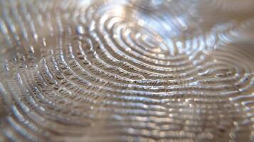 The fingerprints are like miniature works of art with swirls and loops that make each one unique. photo