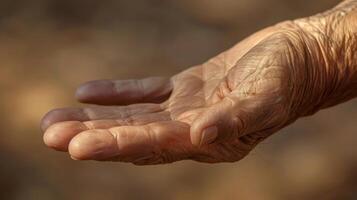 The lines on the fingers are constantly changing reflecting the moments and experiences of our lives. photo