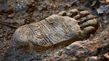The imprints were deep and wide showcasing the breadth and depth of experiences this person had encountered. photo