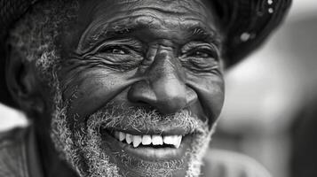 His laughter lines like bridges connect the warmth of his heart to the joy in his soul reflecting on his face with each smile. photo