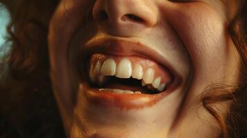 As she laughs the deep grooves around her mouth stretch in unison creating a mesmerizing display of joy and merriment. photo