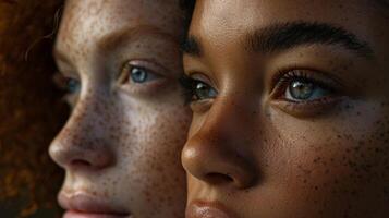 From delicate s of freckles to large dark birthmarks the Mosaic showcases the diversity of skin markings and how they come together to create a oneofakind portrait. photo
