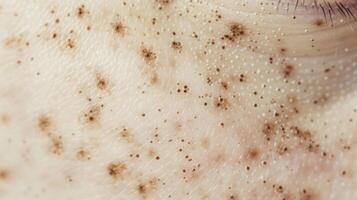 Like a constellation of stars the Moles and Birthmarks form unique shapes and patterns adding character and charm to the body. photo