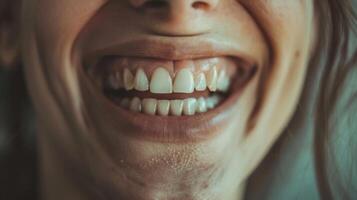 The lines around the mouth deepen and radiate with every burst of laughter creating a symphony of merriment on the persons face. photo