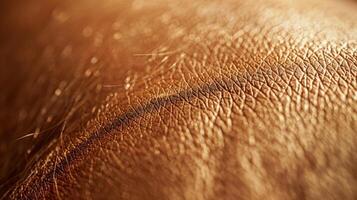A testament to the growth and transformation of a body each stretch mark a badge of honor. photo