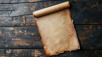 Vintageinspired mockup of a pub menu with a distressed background and classic pubstyle fonts photo