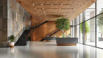 The large cork ceiling tiles not only added a unique visual element to the space but also served as an effective sound barrier. The smooth surface maintained the natural look of the photo
