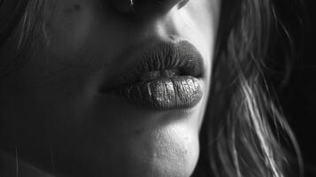The lines around her mouth were like a road map leading to memories and experiences. photo