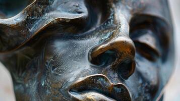 An abstract sculpture representing the journey of selfdiscovery and personal growth through the use of art photo