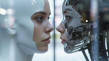 A sidebyside comparison of a digital twin and its physical counterpart showcasing the remarkable resemblance and level of detail captured by this revolutionary concept photo