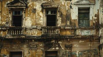Amidst the hustle and bustle ancient buildings stand as stoic reminders of a bygone era their weathered facades a stark contrast to the sleek and shiny structures of the present photo