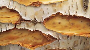 A closeup of a bark of a tree highlighting the importance of tree barks as a source of healing properties in Native American medicine photo