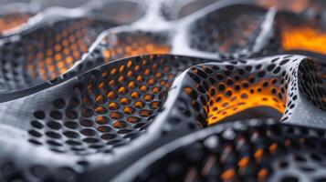 A detailed look at an aerographite component in use highlighting its versatility and potential in various industries. From aerospace to automotive these lightweight structure photo