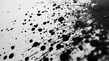 A canvas covered in a splatter of conductive ink dots of varying sizes. As the viewer moves around the artwork the dots appear to shift and change creating an interactiv photo