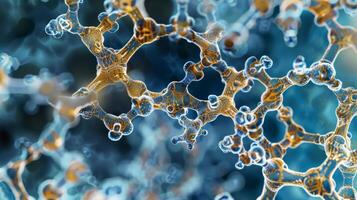 A closeup image reveals the crystalline structure of a shape memory alloy under a microscope. The interlocking lattice of atoms is incredibly intricate and precise highlightin photo