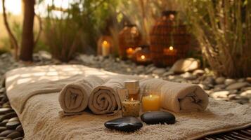 The spas signature treatment the Wild West Revival combines elements of deep tissue massage and hot stone therapy using locally sourced ingredients for a truly unique experience photo