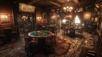 From poker chips to wanted posters every detail in the saloon has a purpose and could hold the key to your escape photo