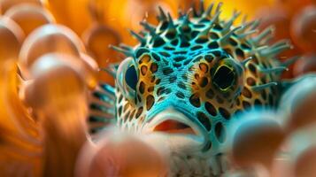 A hidden world of intricate patterns waiting to be discovered on the ocean floor the work of pufferfish love photo