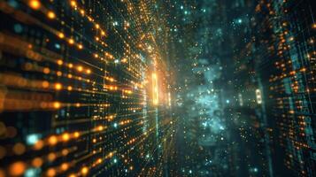 The use of data encryption to protect confidential historical records from potential tampering or theft photo