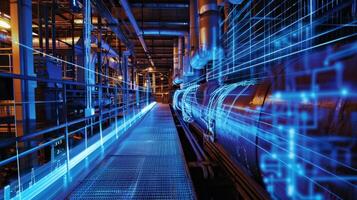 Through the use of realtime data monitoring and analysis manufacturing facilities are able to anticipate and respond to equipment malfunctions before they occur preventing costly delays photo