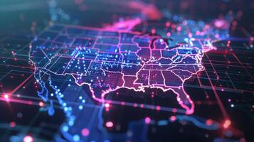 Political journalists utilize automated data tools to analyze election results and produce visualizations that illustrate voting patterns and demographics photo