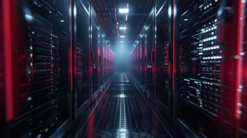 The Petabyte Data Center was a hub of digital activity a powerful and vital resource for companies and organizations relying on its immense storage capabilities photo