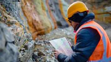 By crossreferencing various data layers geologists can identify potential locations for mineral deposits or underground hydrocarbon reservoirs photo