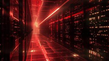 The Petabyte Data Center was a digital fortress fortified with layers of security to protect the massive amounts of data stored within its walls photo