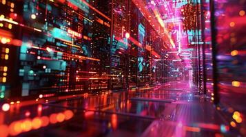 As I entered the Petabyte Data Center I was struck by the organized chaos of the servers each one working to process and store data in a synchronized dance photo