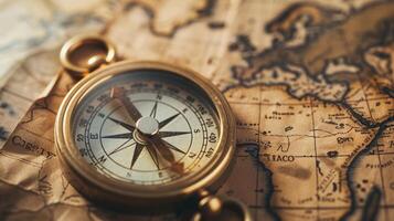 A dynamic supply chain compass with a revolving map showing realtime data points on shipping routes customs clearance times and inventory levels for each country photo