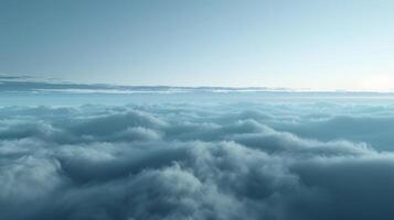 A thick fog blankets the landscape a representation of the everchanging nature of cybersecurity threats and the need for agile defenses photo