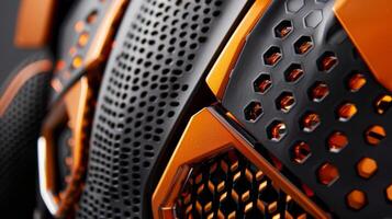 Laser Cut Edges The sharp and precise edges of this robots skin give it a modern hightech look as if it was crafted with a laser precision photo